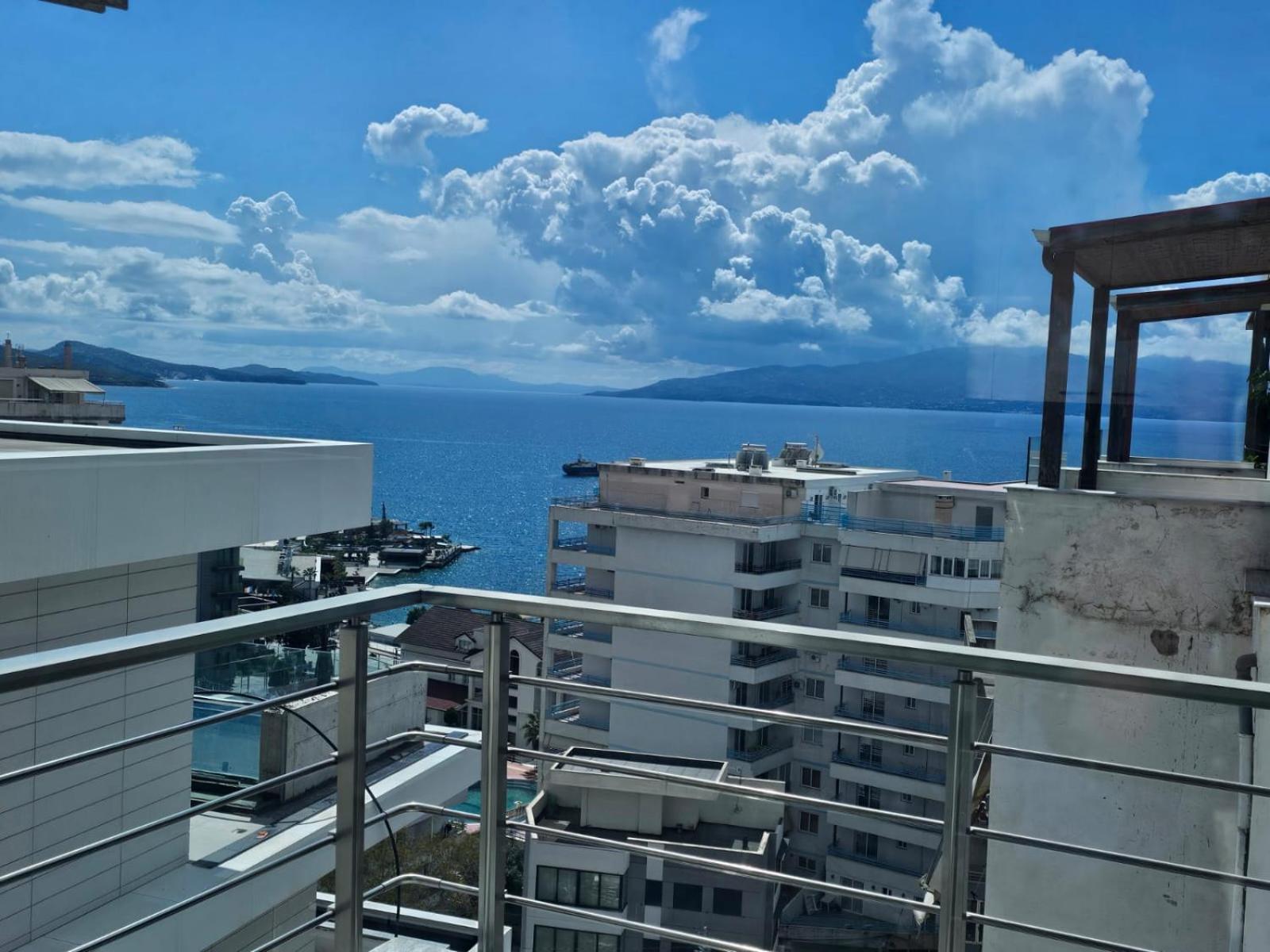 Amazing Sea View Apartment Sarandë Eksteriør bilde